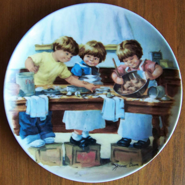Friends I Remember Plate 8 front