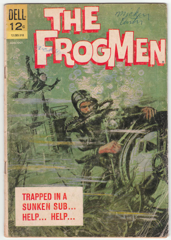 The Frogmen #6 front cover