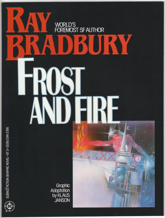 DC Science Fiction Graphic Novel 3 Frost And Fire Ray Bradbury front cover