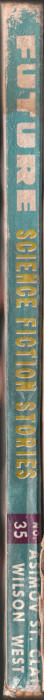 Future Science Fiction #35 spine