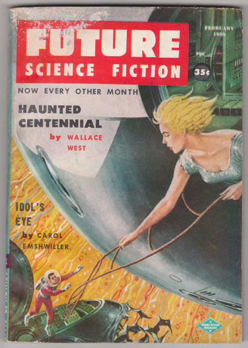 Future Science Fiction #35 front cover