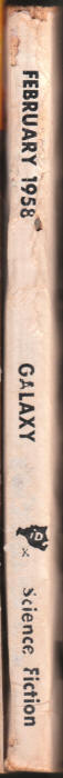 Galaxy Volume 15 #4 spine