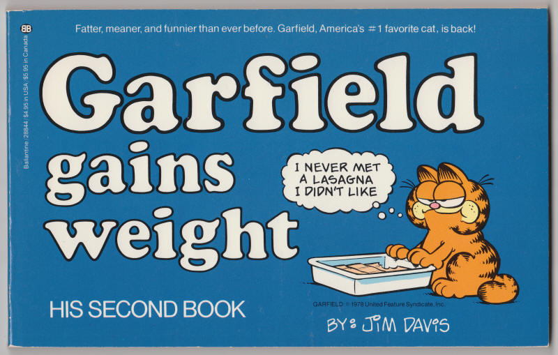 Garfield Gains Weight front cover
