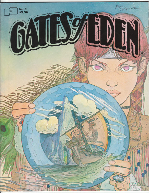 Gates Of Eden #1 Signed by Mike Kaluta front cover