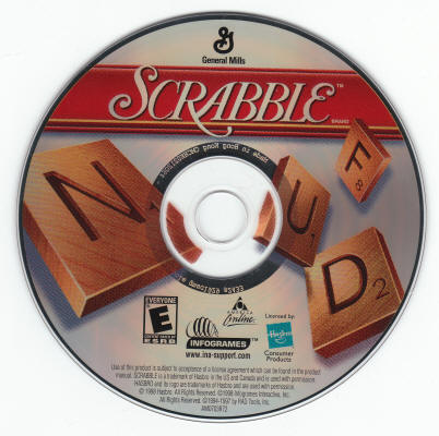 Scrabble General Mills Cereal CDR Premium