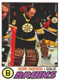 Gerry Cheevers 1977