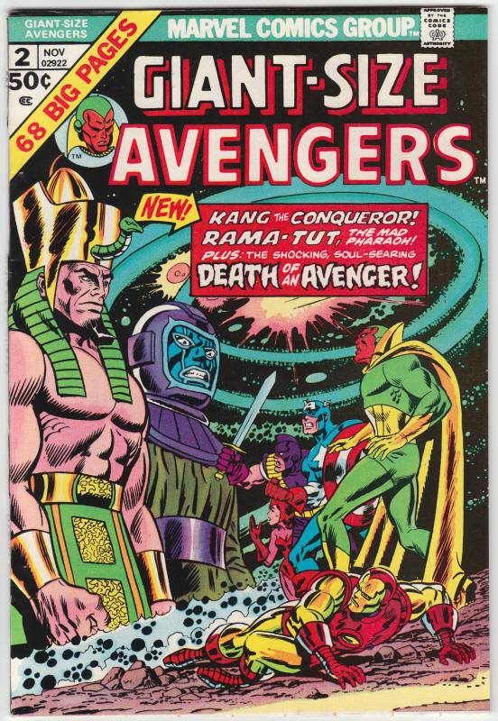Giant Size Avengers 2 front cover
