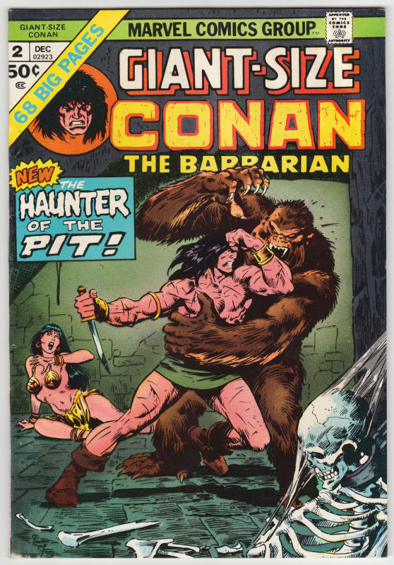 Giant Size Conan The Barbarian #2 front cover