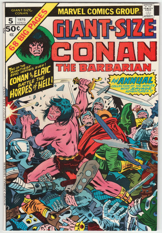 Giant Size Conan The Barbarian #5 front cover