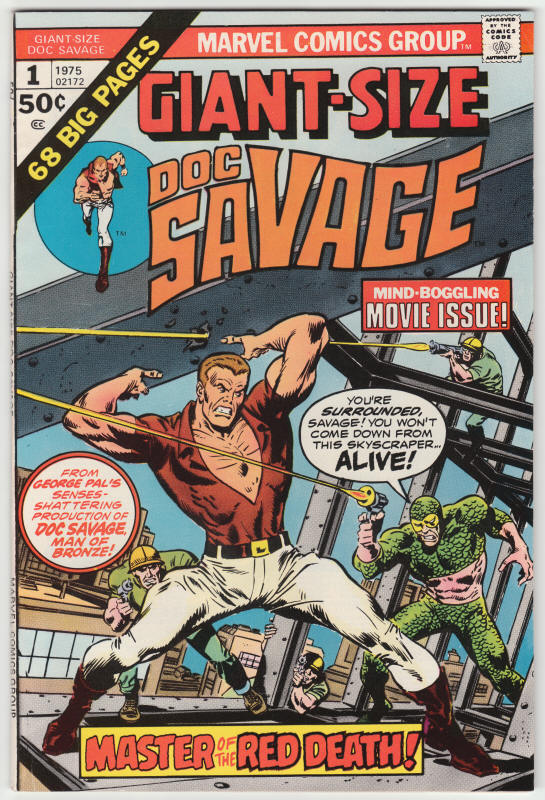 Giant Size Doc Savage #1 front cover