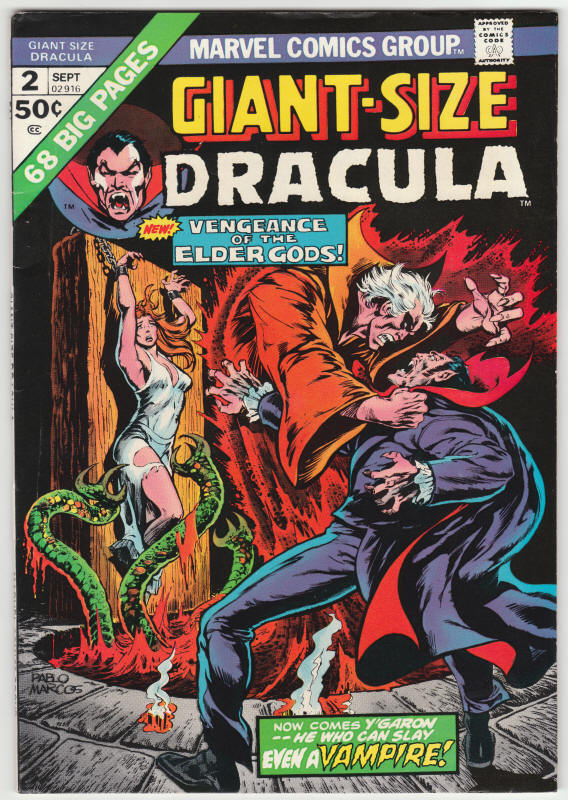 Giant Size Dracula #2 front cover