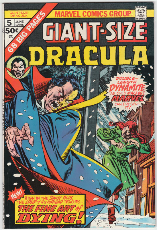 Giant Size Dracula #5 front cover