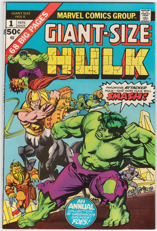 Giant Size Hulk #1 front cover