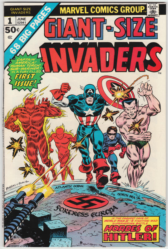 Giant Size Invaders #1 front cover