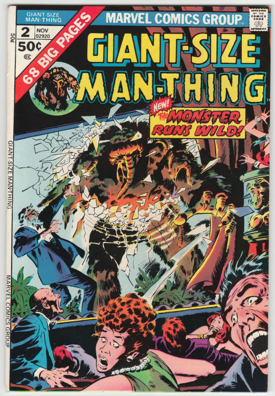 Giant Size Man Thing 2 front cover