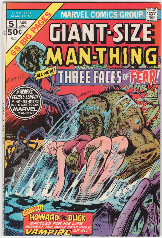 Giant Size Man Thing #5 VF/NM- front cover