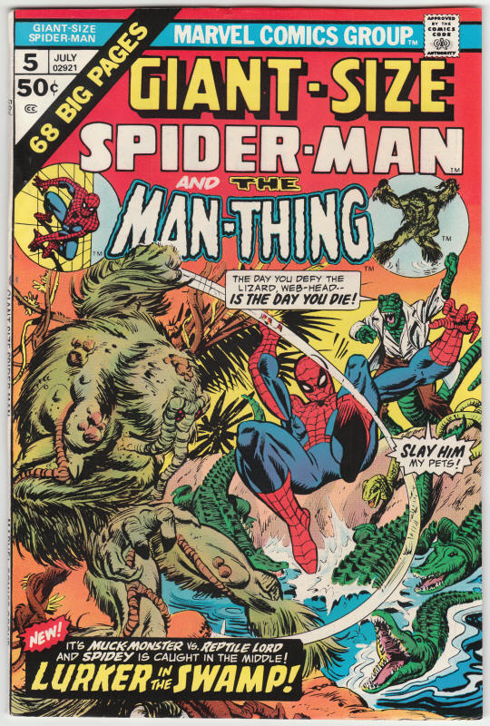 Giant Size Spider-Man #5 front cover
