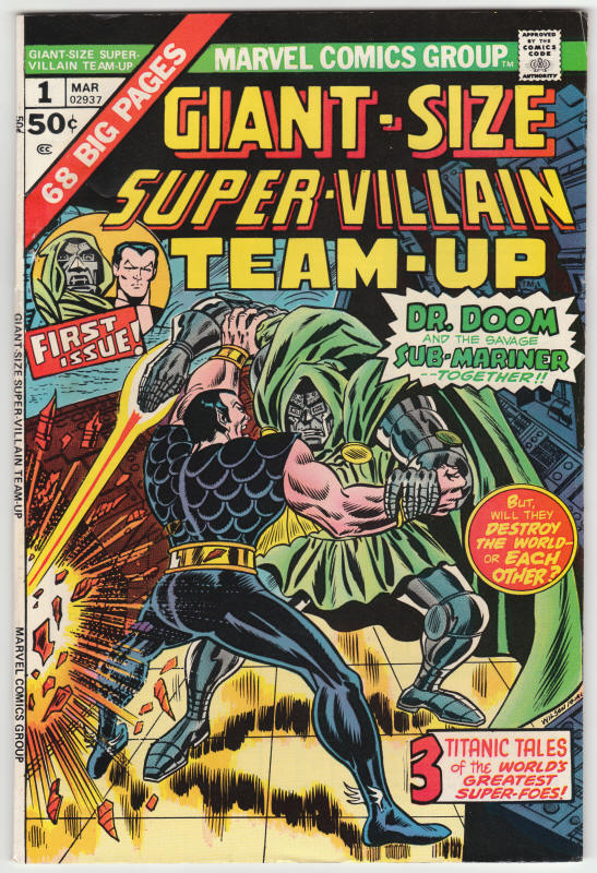 Giant Size Super-Villain Team-Up #1 front cover