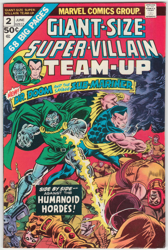 Giant Size Super-Villain Team-Up #2 front cover