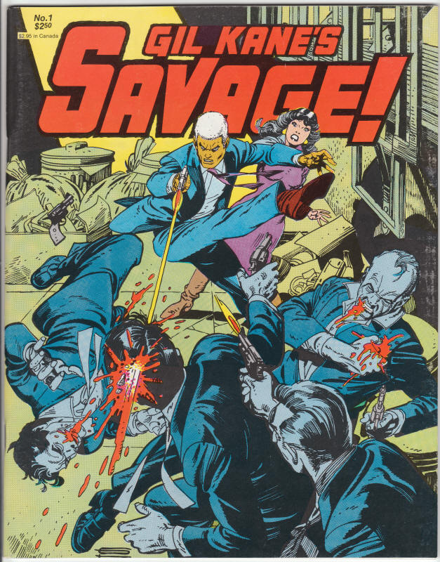 Gil Kanes Savage #1 front cover