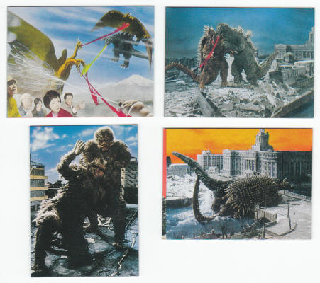 1983 Godzilla Japanese Import Yamakatsu Trading Cards