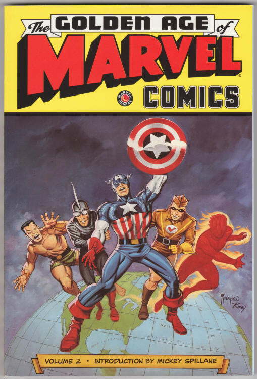 The Golden Age Of Marvel Comics Volume 2 front cover