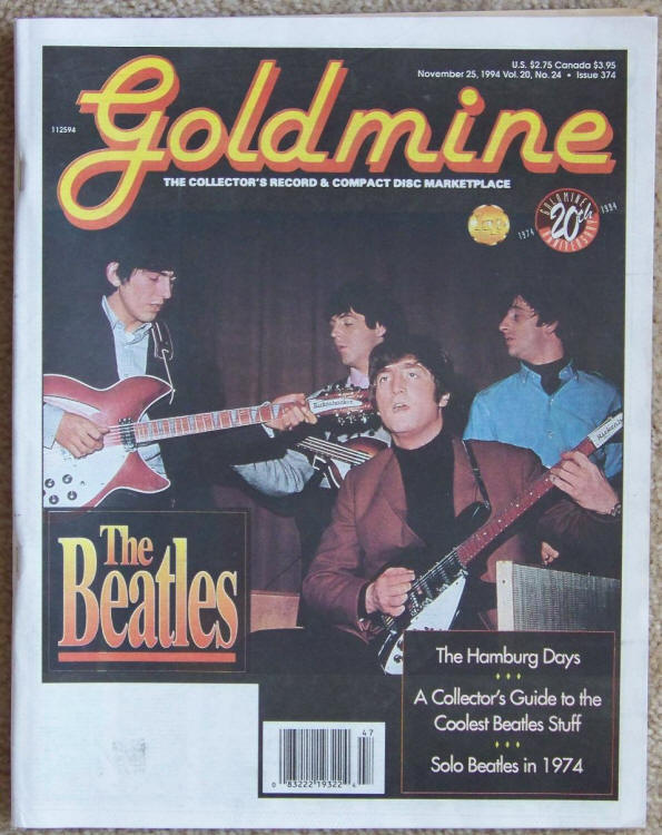 Goldmine #374 Volume 20 #24 November 25 1994