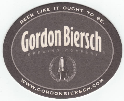 Gordon Biersch Brewing Coaster