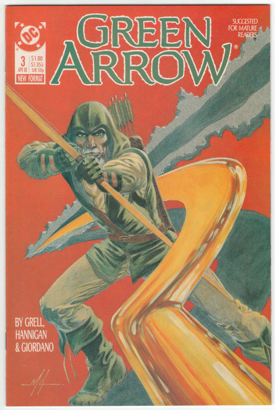 Green Arrow #3 front cover