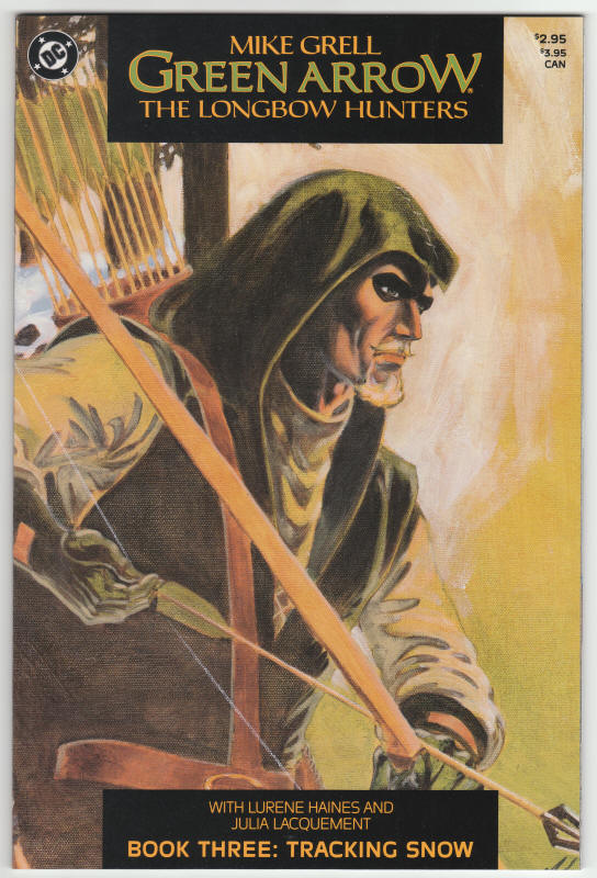 Green Arrow Longbow Hunters #3 front cover