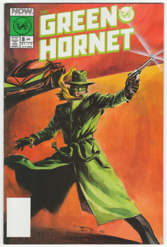 Green Hornet #8 front cover