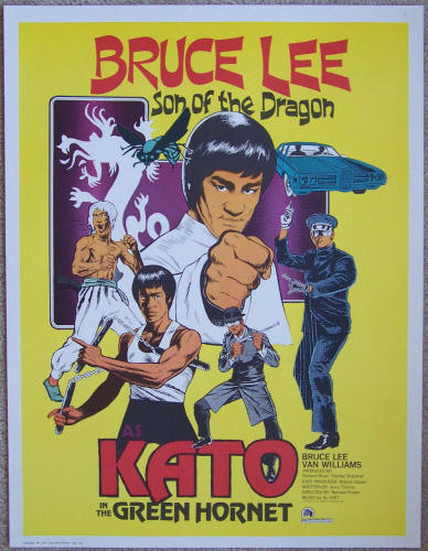 The Green Hornet Movie Poster Bruce Lee