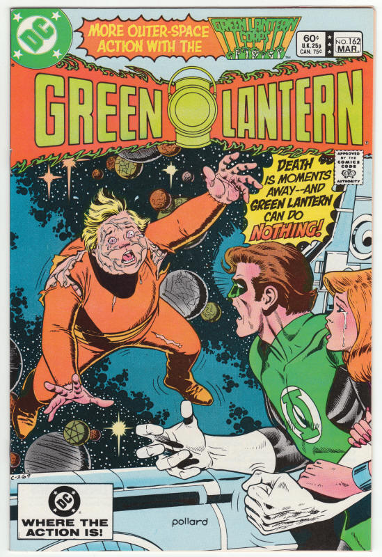 Green Lantern #162 front cover