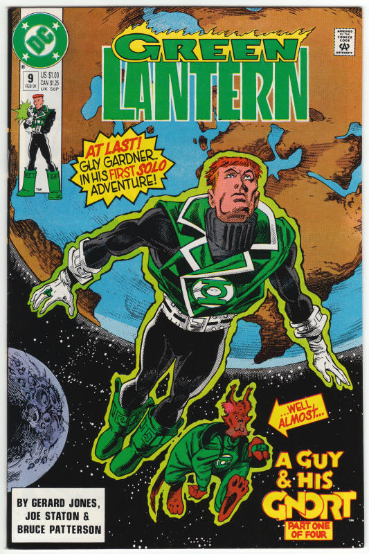 Green Lantern #9 front cover