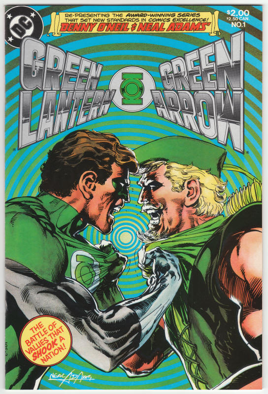 Green Lantern Green Arrow #1 front cover