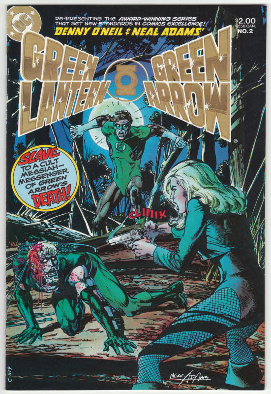 Green Lantern Green Arrow #2 front cover