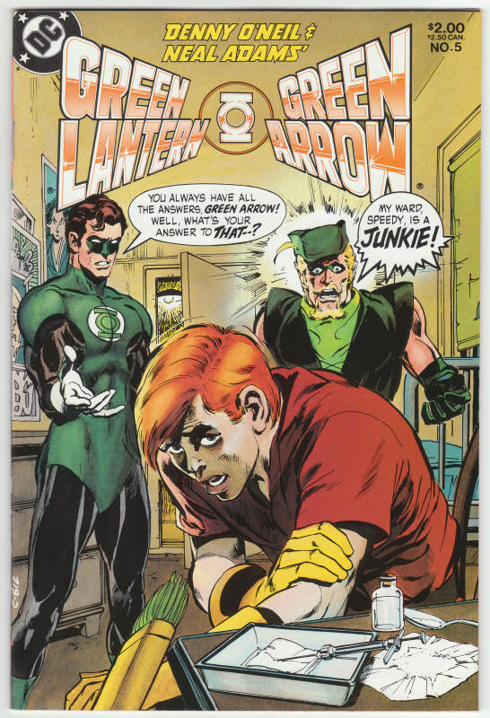Green Lantern Green Arrow #5 front cover