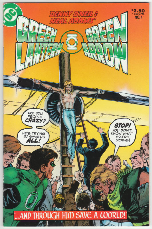 Green Lantern Green Arrow #7 front cover