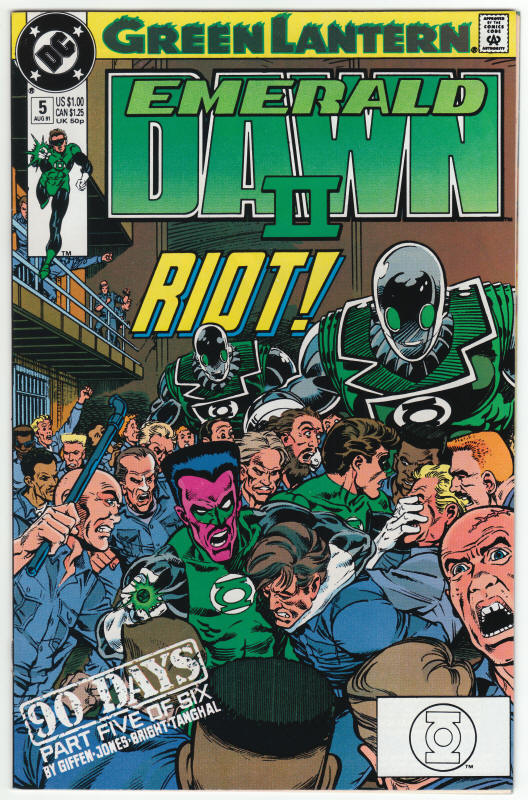 Green Lantern Emerald Dawn II #5 front cover