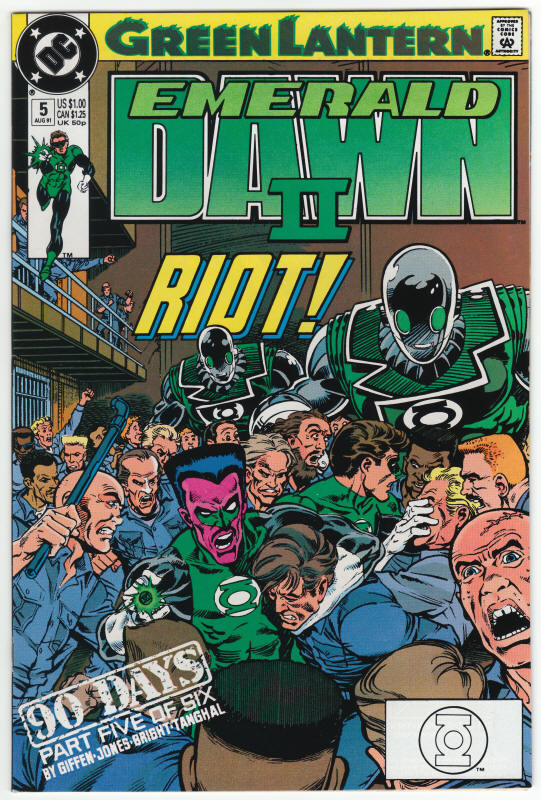 Green Lantern Emerald Dawn II #5 front cover