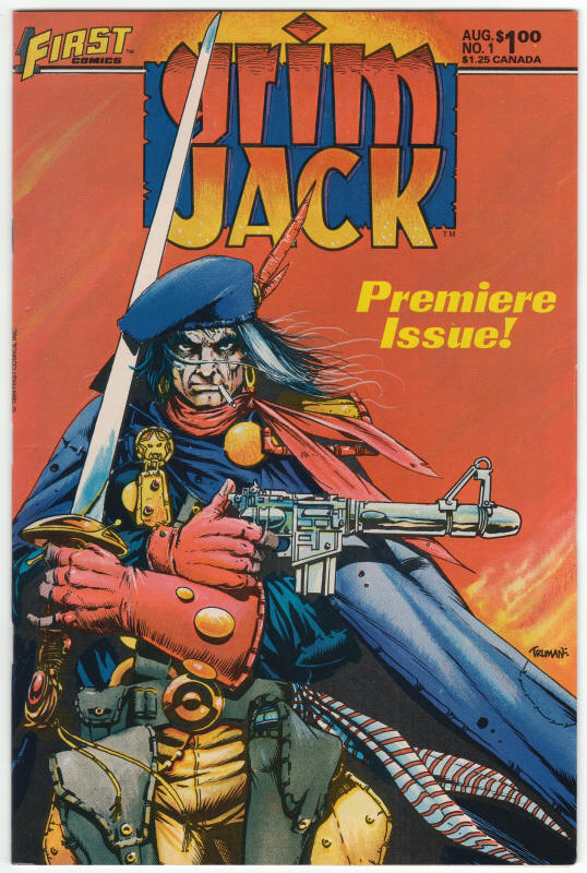 Grimjack #1 front cover