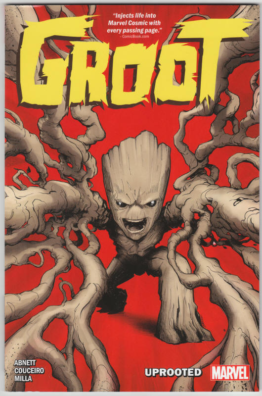 Groot Uprooted front cover