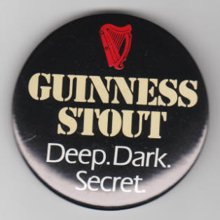 Guinness Stout Button