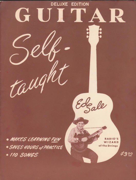 Guitar Self Taught by Ed Sale front cover