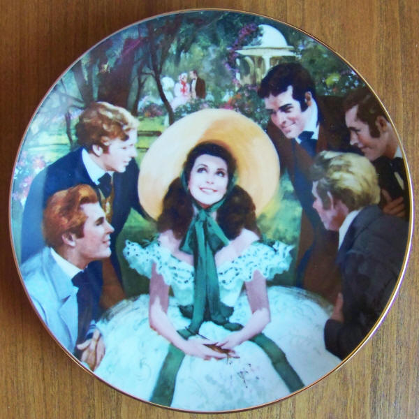 Gone With The Wind Golden Anniversary Plate 1 front