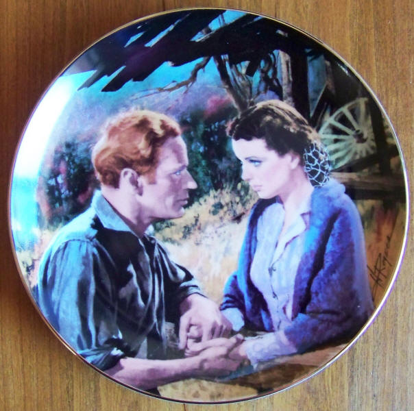 Gone With The Wind Golden Anniversary Plate 3 front