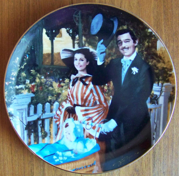 Gone With The Wind Golden Anniversary Plate 6 front