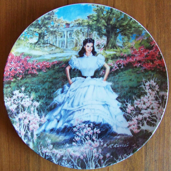Gone With The Wind Plate 1 front