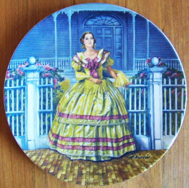 Gone With The Wind Plate 3 front