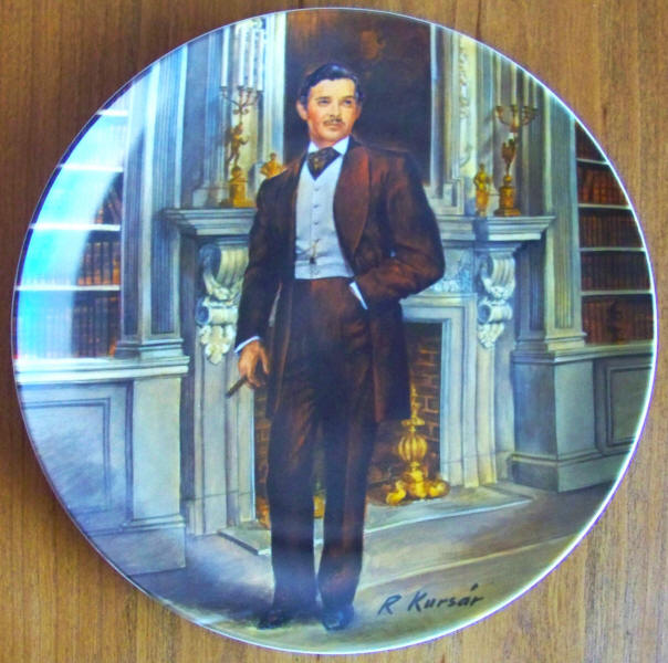 Gone With The Wind Plate 4 front